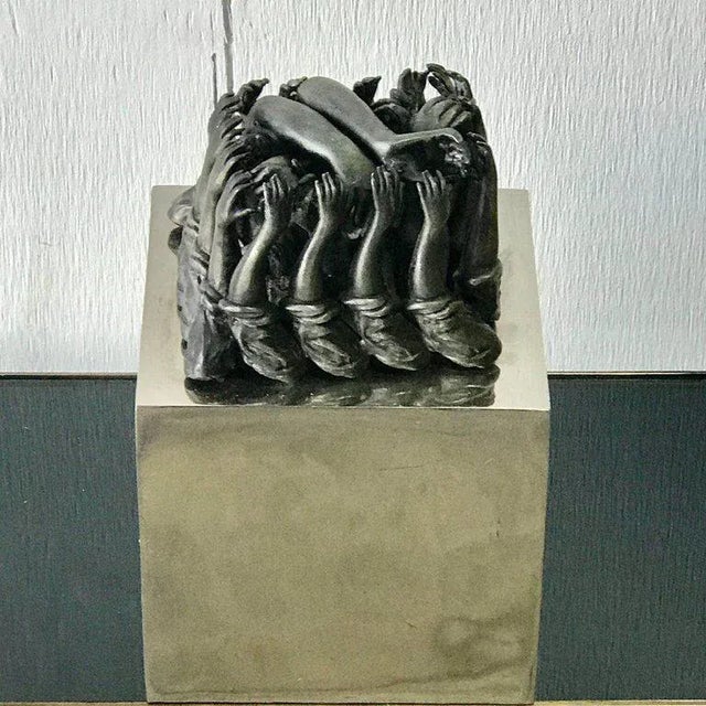 1970s 1970s Kenneth Treister Miami Holocaust Memorial Maquette For Sale - Image 5 of 11