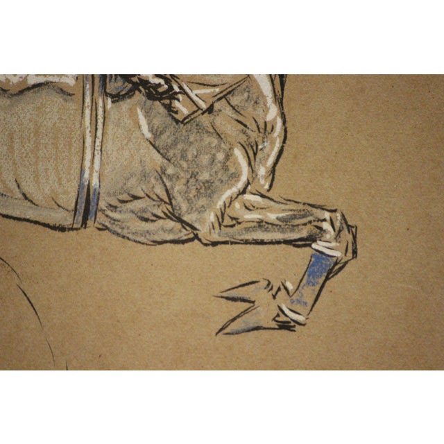 1930s The Last Fence Glangesia Jumps His 60th National Fence Aintree 1931 For Sale - Image 5 of 5