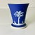 Wedgwood 1950s Vintage Hellenistic Mediterranean Neoclassical English Wedgwood Jasperware Urn Vase. For Sale - Image 4 of 12