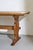 Scandinavian Modern Rustic Oak Dining Table, Denmark, 1970 For Sale - Image 4 of 9