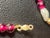 1980s 1980s 14k Gold Rhodolite Garnet Gemstone With Cultured Pearls 18" For Sale - Image 5 of 6