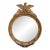 American Federal Style Giltwood Eagle Crest Convex Mirror, Mid-20th Century For Sale