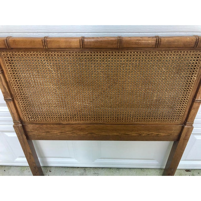Boho Chic Dixie Faux Bamboo Twin Caned Headboard Chairish