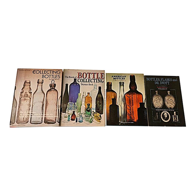 Antique Bottle & Flask Collecting Reference Identification Books Munsey Ketchum Beck Dr Dyott Set of 4 For Sale