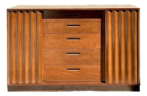 Vintage Edward Wormley for Dunbar Sliding Door Sideboard
