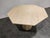 Beige Italian Octagonal Travertine Dining Table, 1970s For Sale - Image 8 of 10