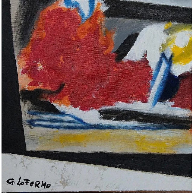Informal is an original artwork realized by Giorgio Lo Fermo (b. 1947) in 2008. Original Oil Painting on Canvas applied on...