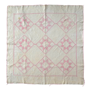 Early 20th Century Irish Chain Quilt