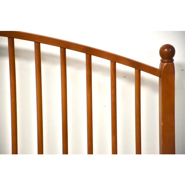 Mission Oak King Bed Frame For Sale - Image 3 of 8