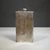 Early 20th Century Art Deco Monogrammed Nickel Silver Flask For Sale In San Francisco - Image 6 of 8