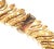 Vintage Tiffany & Co. Vannerie Diamond Sapphire Basket Weave Yellow Gold Necklace For Sale - Image 13 of 17