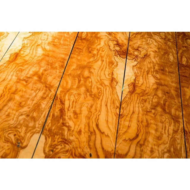 Italian Table Portofino in Glass and Olive-Tree Wood from VGnewtrend For Sale - Image 6 of 8