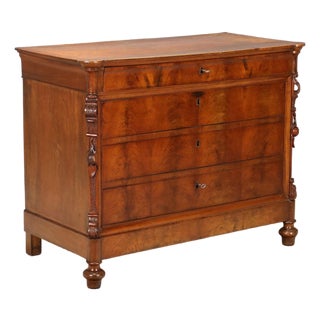 Charles X Mahogany Chest of Drawers For Sale