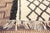Textile Vintage Moroccan Beni Ouarain Rug, Hand-Woven Wool, 1940 For Sale - Image 7 of 11