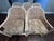 2000 - 2009 Vintage McGuire San Francisco Rattan Barrel Back Armchairs, Set of 5 McGuire Rolling Chairs in Excellent Condition For Sale - Image 5 of 8
