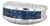 1.86ctw Blue Sapphire White Diamond Ring 14k White Gold Size 6.75-7 For Sale