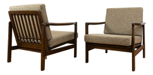 Set of Mid-Century Club Chairs by Zenon Bączyk, 1960s