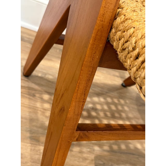 Pair Avignon Rope X-Chairs For Sale In Washington DC - Image 6 of 9