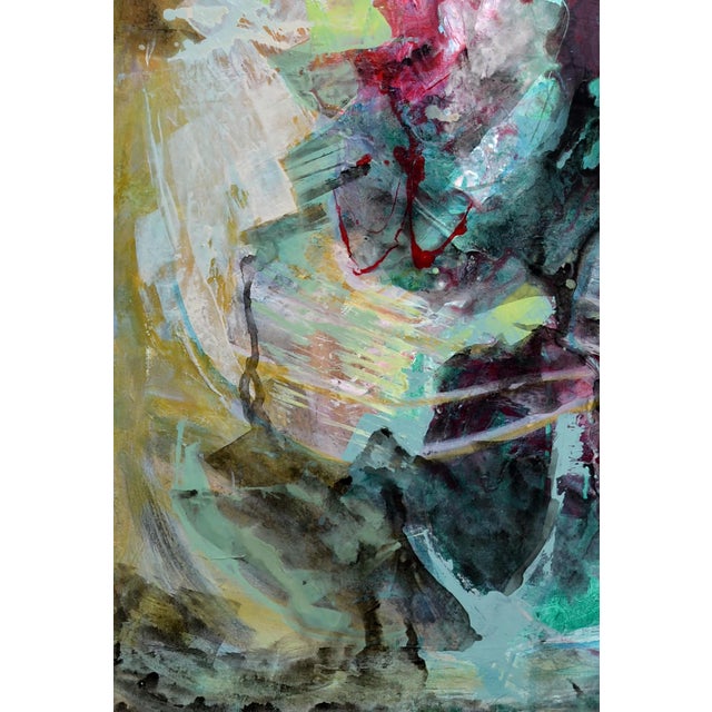 Falling Together, Large-Scale Contemporary Multi-Color Abstract Beautiful and compelling large-scale contemporary abstract...