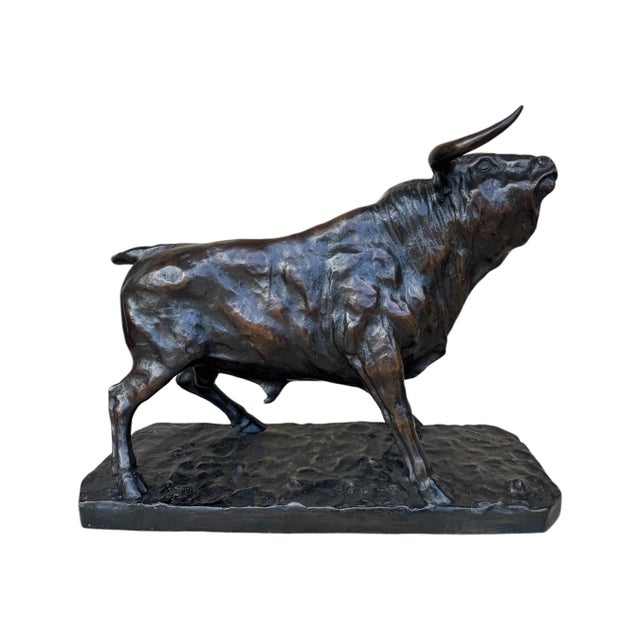 Juan Cuavas, Bull, 1920, Bronze For Sale - Image 17 of 17