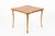 This lovely antique Swedish Art Deco square table is circa 1940. The table is well-crafted from solid beech wood and beech...