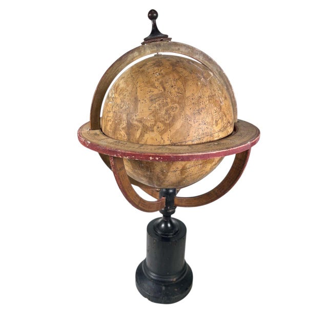 French Early 19th Century Terrestrial Globe by Félix Delamarche, Also Known as Charles-François Delamarche For Sale - Image 3 of 17