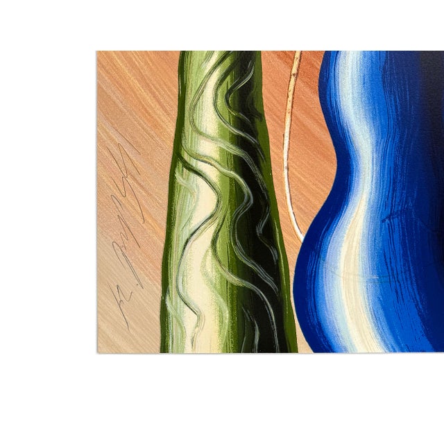 30 color silkscreen on Saunders Waterford High White HP 425gsm paper. Hand signed and dated lower left by Kenny Scharf....