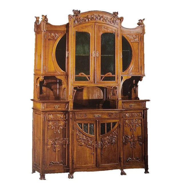 Brown Antique Crendenza by Vittorio Valabrega, 1919 For Sale - Image 8 of 8