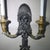 Antique Ebonized Bronze & Brass Figural Indian Chief Wall Sconces C1920 - a Pair For Sale - Image 6 of 7