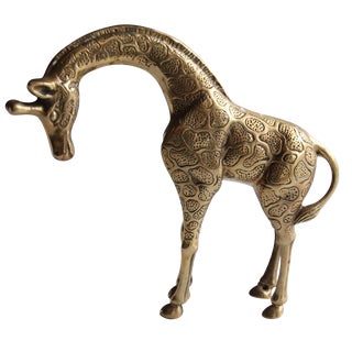 Brass Giraffe For Sale