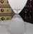White Hourglass Table Lamps, 1970s, Set of 2 For Sale - Image 6 of 7