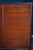 Wood Danish Teak Tambour Cabinet with Brass Handle, 1960s For Sale - Image 7 of 12