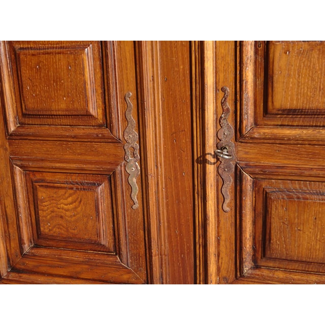 Vintage High Sideboard in Oak, 1960s For Sale - Image 13 of 18