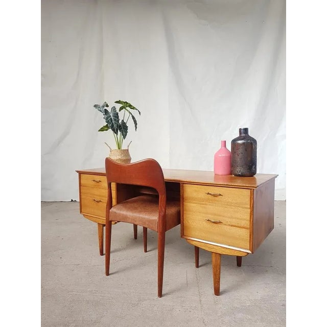 Boho Chic Mid-Century Dressing Table by Alfred Cox, 1950s For Sale - Image 3 of 12
