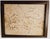 Antique Brazilian Sandstone Framed Plaque Dendrite Fossil Ferns Miniature Geologic Fern For Sale In Monterey, CA - Image 6 of 14