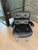 Herman Miller Eames Time Life Chair in Black Leather With Polished Chrome Base For Sale - Image 9 of 12