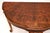 Wood Antique Burr Walnut Console Table, 1930 For Sale - Image 7 of 10