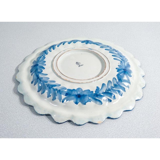 Ceramic Hand Painted Ceramic Plate from Mazzotti Albisola For Sale - Image 7 of 18