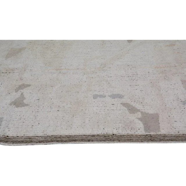 Moroccan Azilal Hand Knotted Wool Rug,8'1"X10' For Sale - Image 4 of 6
