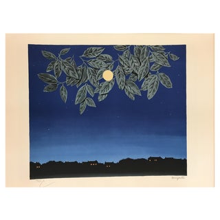 After René Magritte, The Blank Page, Lithograph For Sale