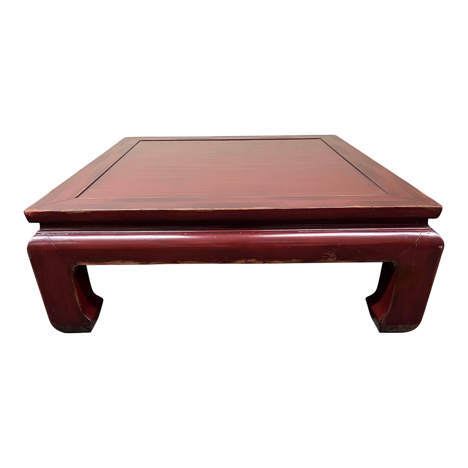 Ethan Allen Ming Dynasty Red Coffee Table Chairish