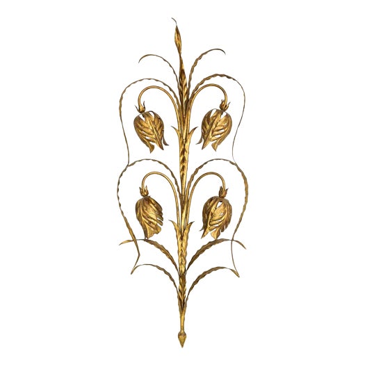 Vintage Hollywood Regency Wall Sconce, Mid-20th Century For Sale