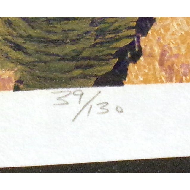 "Painted Canyon" by Gordon Mortensen Hand signed, dated, titled and numbered by the artist in pencil Limited Edition...