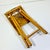 Mid-Century Modern Boho Chic Americana Pine Folding Stool For Sale - Image 13 of 14