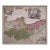 Germany, Including Frankfurt and Berlin: 18th Century Hand-Colored Homann Map For Sale