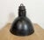 Industrial Bauhaus Black Enamel Pendant Light from Elektrosvit, 1930s For Sale - Image 14 of 18