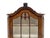 Walnut Veneer Wall Display Cabinet with Ornament and White Shelves, 1960s For Sale - Image 4 of 11