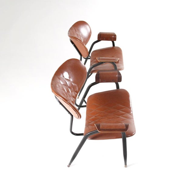 Armchairs by Gastone Rinaldi for Rima, 1950s, Set of 2, in Good conditions. Designed 1950 to 1959 This piece is attributed...