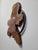 Half Moon - One-of-a-Kind Handcrafted Driftwood Wall Clock Sculpture For Sale - Image 4 of 14