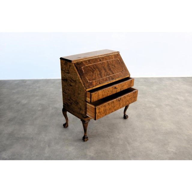 1950s Art Deco Swedish Secretary Cabinet, 1960s For Sale - Image 5 of 10